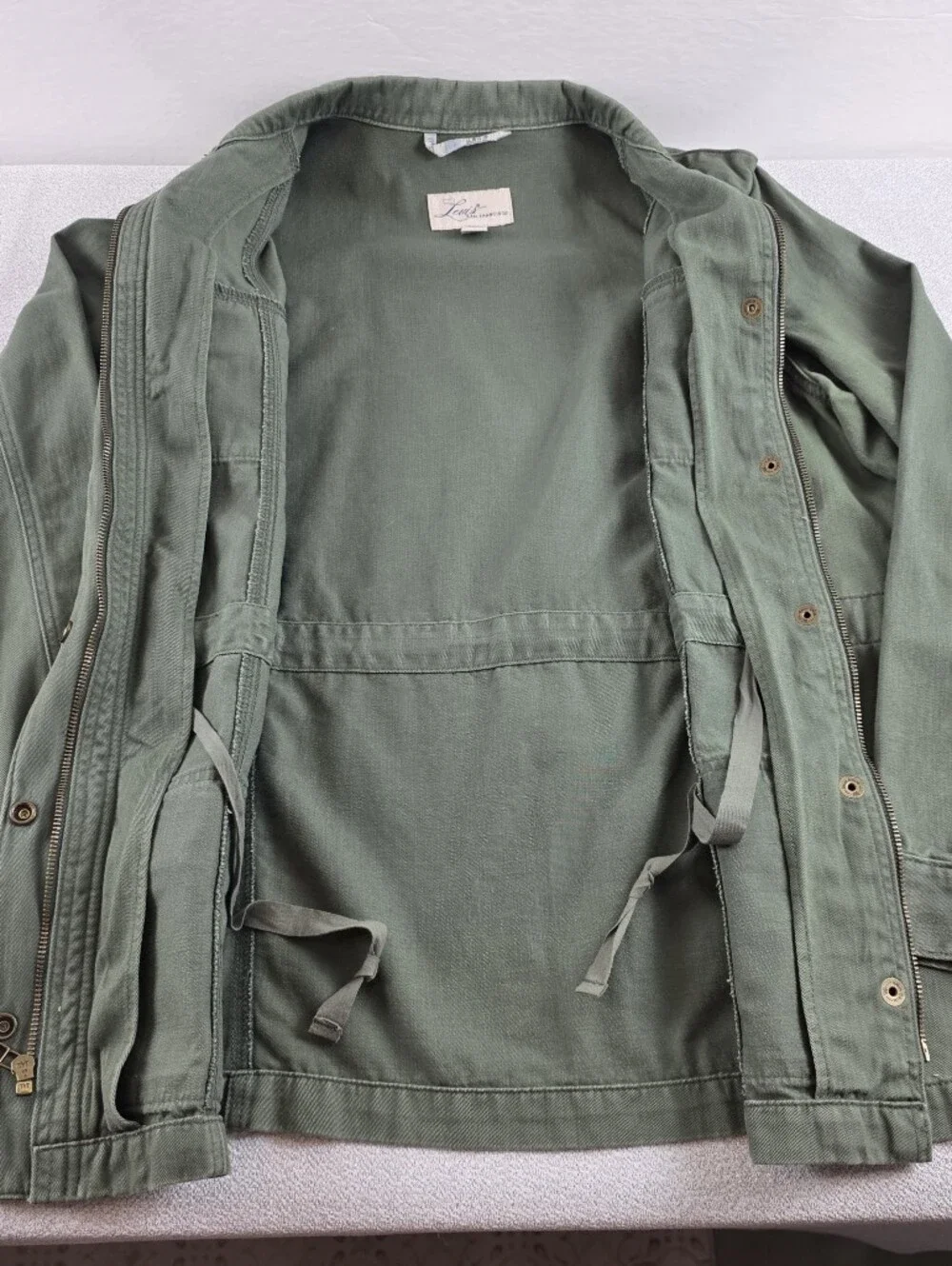 Levis canvas no coat